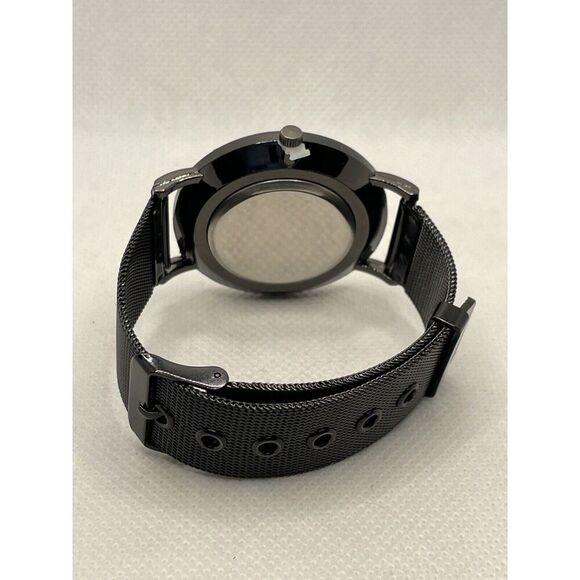 South Lane SS20-DR1-2671 Black Leather Analog Dial Quartz Genuine Watch YR8 - Picture 9 of 10